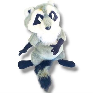 Vintage 1995 Mattel Disney Meeko Gigglin' Sound Pocahontas Raccoon 13" Plush